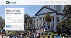 Desktop Screenshot of floridawaterlandlegacy.org