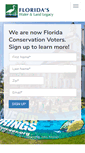 Mobile Screenshot of floridawaterlandlegacy.org